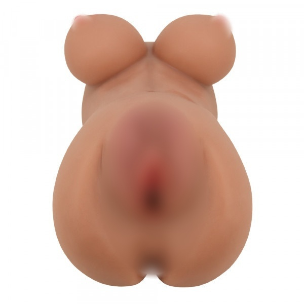 Мастурбатор-полуторс "Crazy Bull Hannah" реалистичная вагина + анус, мулатка 